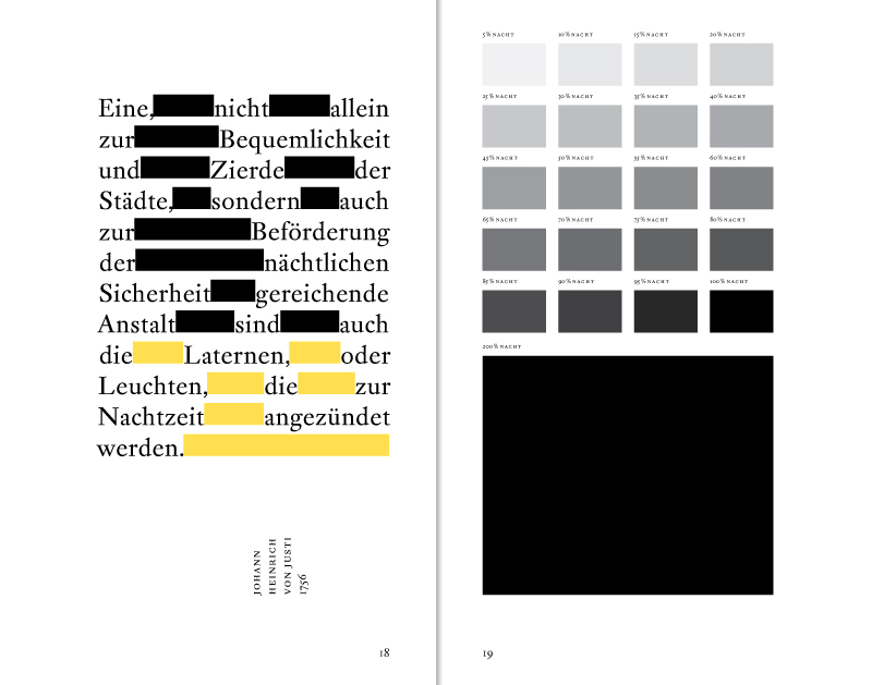 das buch der naechte museum fuer kommunikation frankfurt berlin klaus beyrer hermann Schmidt Verlag Mainz Typografie Gestaltung Buch