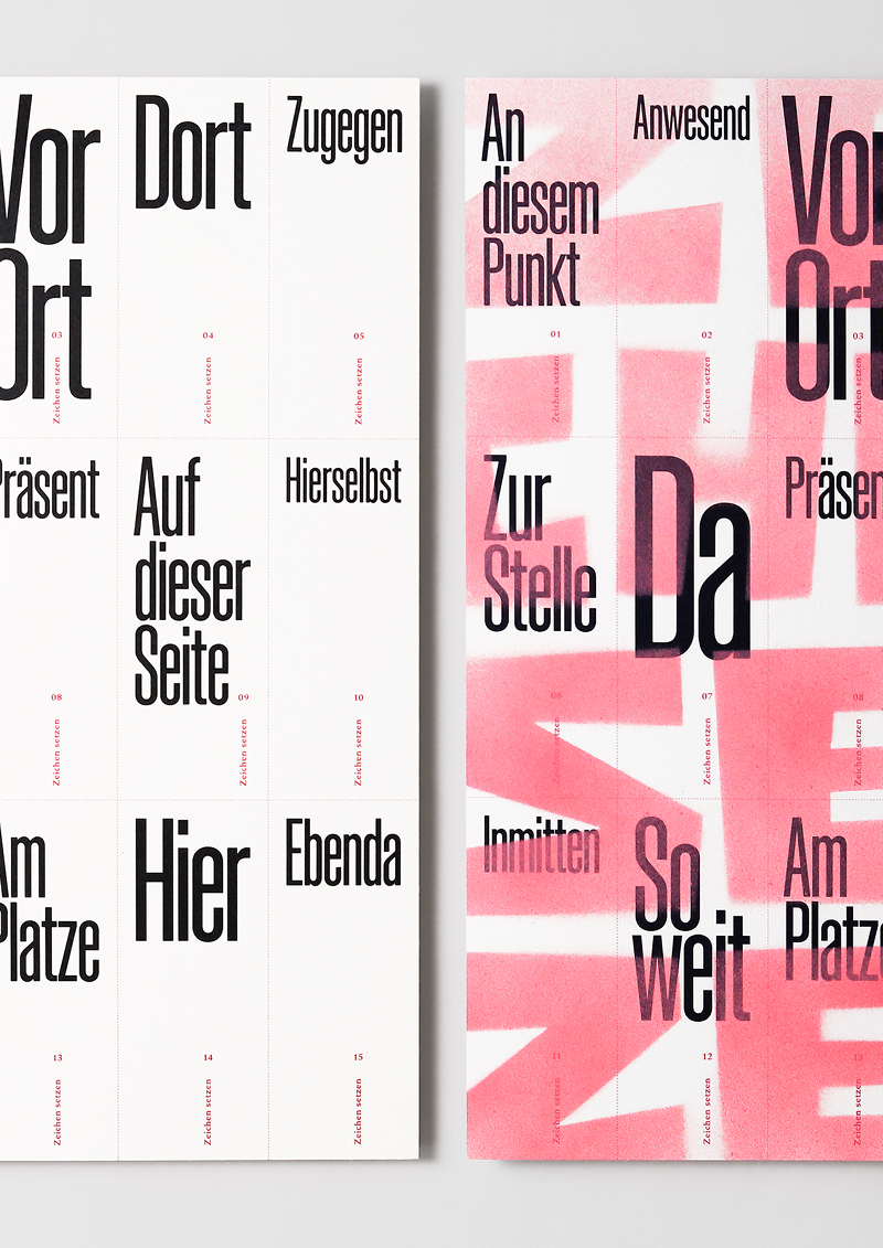 diy lese zeichen setzen design grafikdesign kommunikationsdesign communication design gestaltung art type directors typography typografie