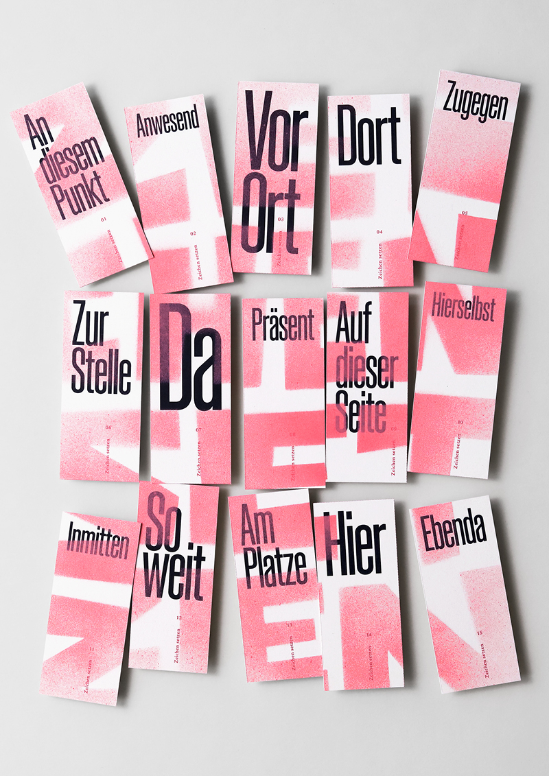 diy lese zeichen setzen design grafikdesign kommunikationsdesign communication design gestaltung art type directors typography typografie