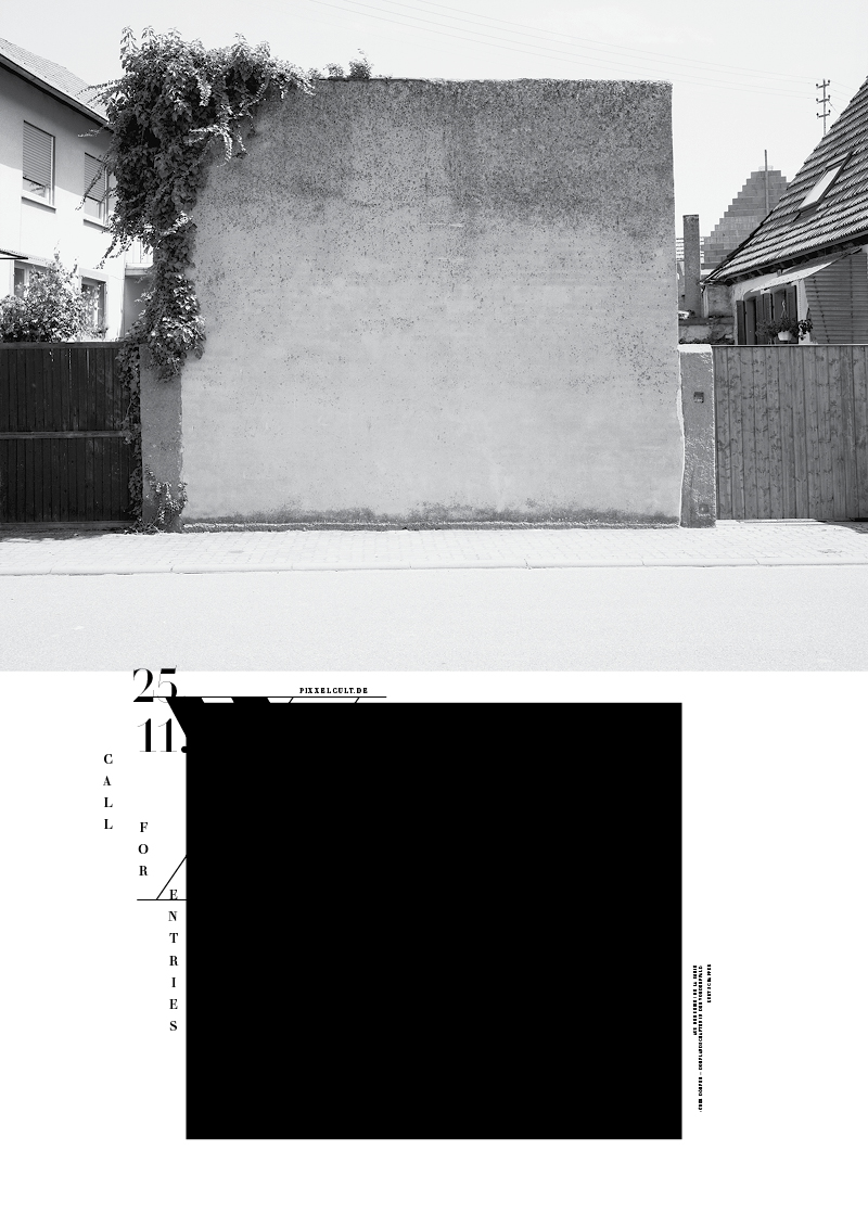 Pixxel Call for Entries Fotografie Kurt Schapper Design Grafikdesign Plakate Kommunikationsdesign Type Art Direction Gestaltung Typografie Saarland Grossregion